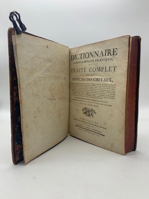 Dictionnaire d'hippiatrique pratique ou traitè complet de la medecine de chevaux
